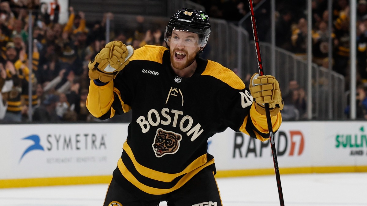 Boston Bruins defenseman Matt Grzelcyk
