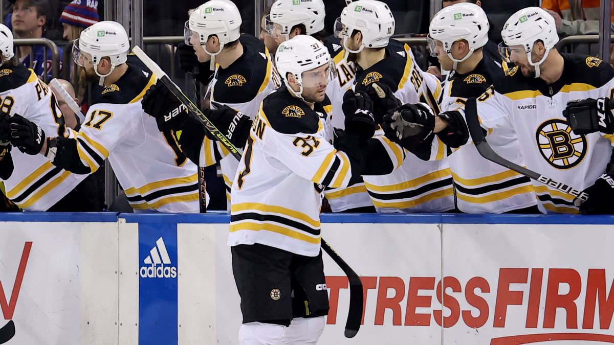 Boston Bruins center Patrice Bergeron