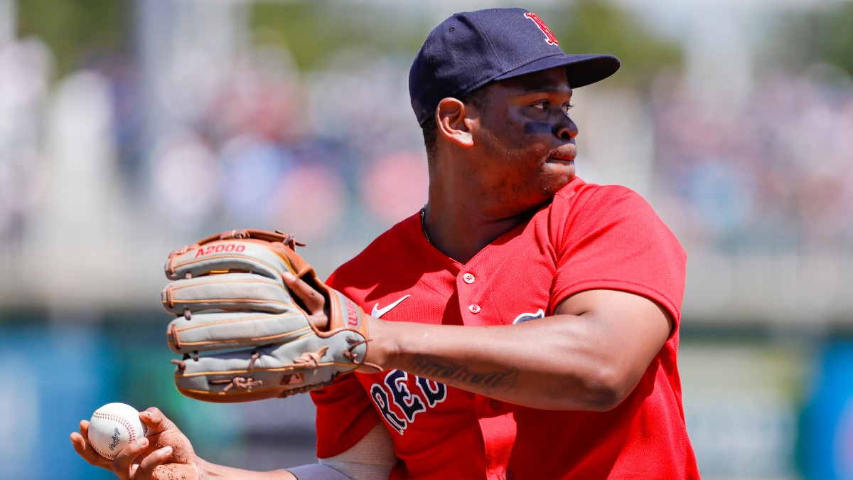 Boston Red Sox third baseman Rafael Devers