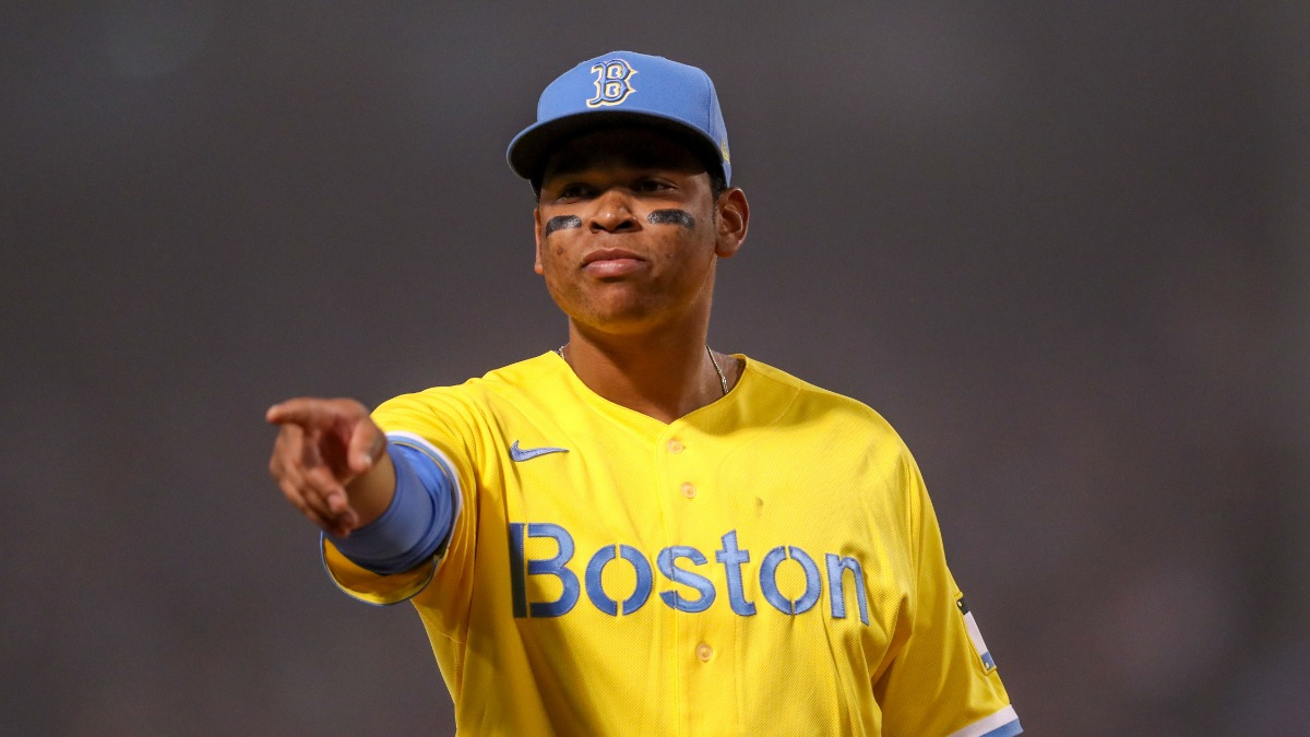 Boston Red Sox third baseman Rafael Devers