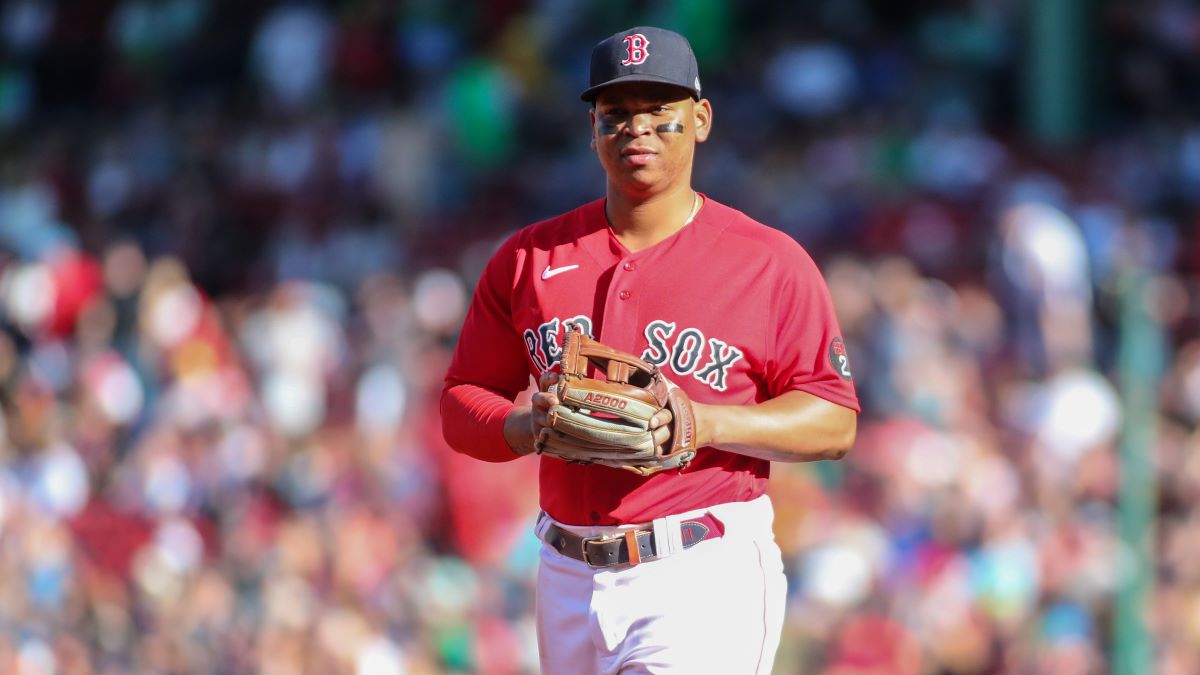 Boston Red Sox third baseman Rafael Devers