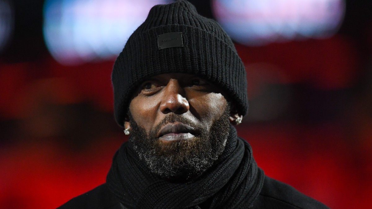 Former NFL wide receiver Randy Moss