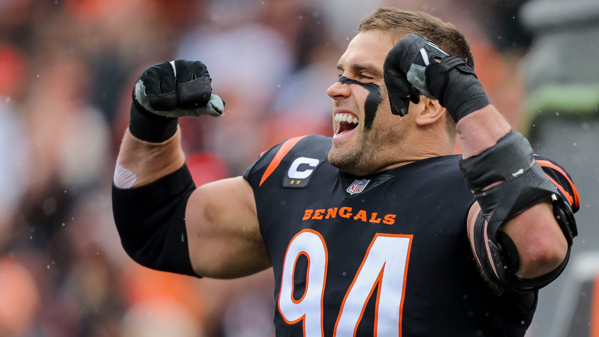 Cincinnati Bengals edge defender Sam Hubbard
