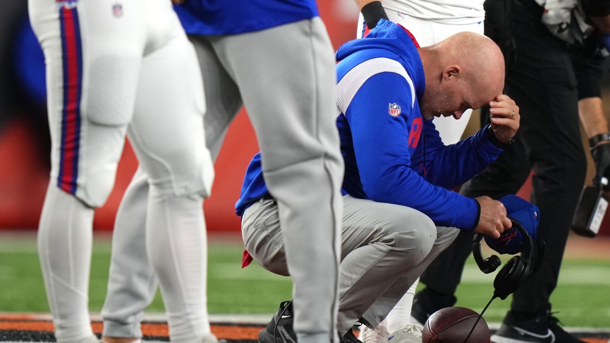 Buffalo Bills head coach Sean McDermott