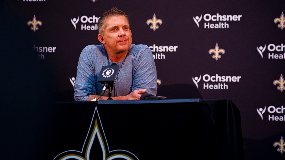 Former New Orleans Saints head coach Sean Payton