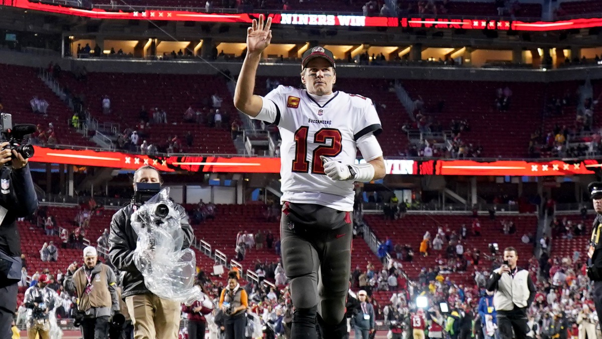 Tampa Bay Buccaneers quarterback Tom Brady