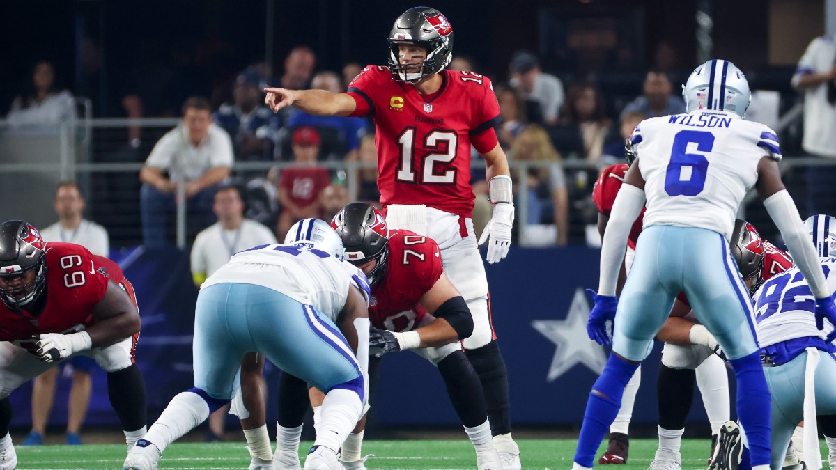 Tampa Bay Buccaneers quarterback Tom Brady