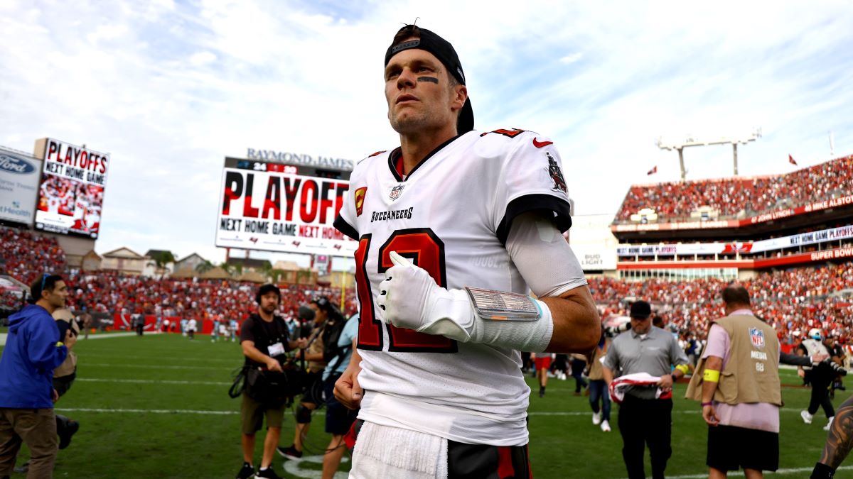Tampa Bay Buccaneers quarterback Tom Brady