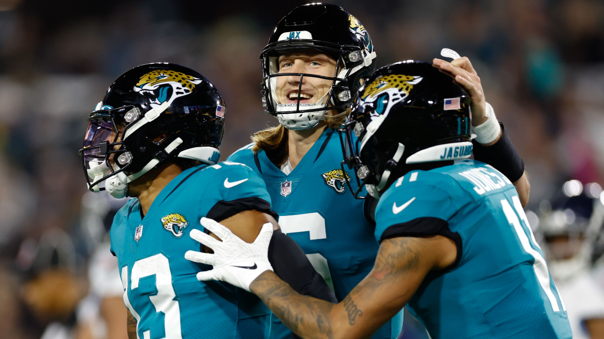 Jacksonville Jaguars quarterback Trevor Lawrence