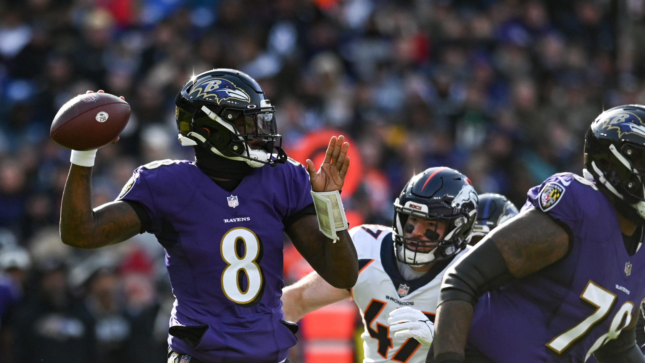 NFL: Denver Broncos at Baltimore Ravens