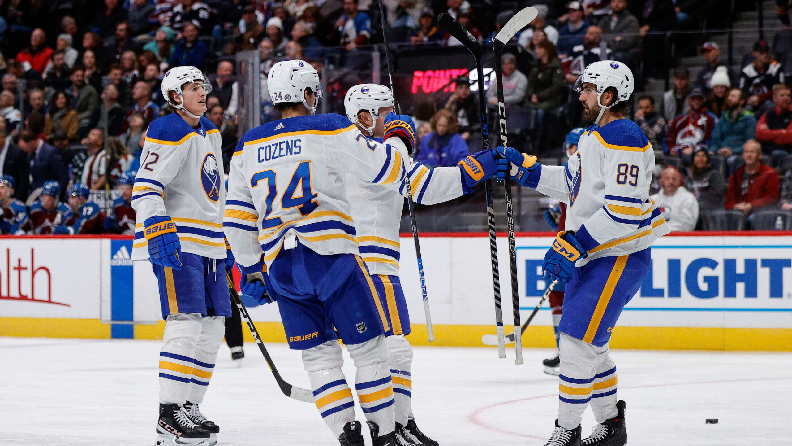 NHL: Buffalo Sabres at Colorado Avalanche