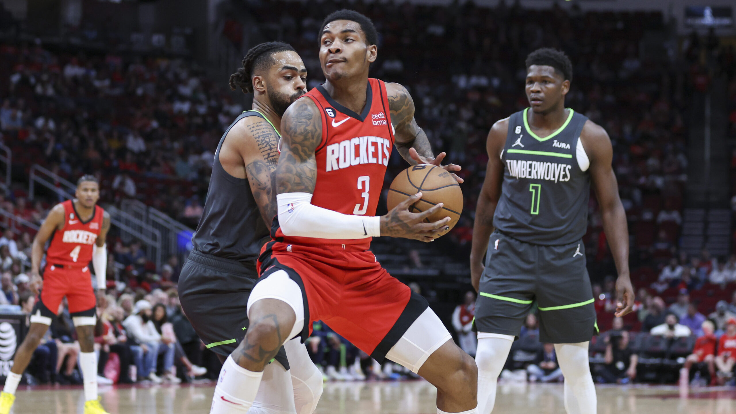 NBA: Minnesota Timberwolves at Houston Rockets