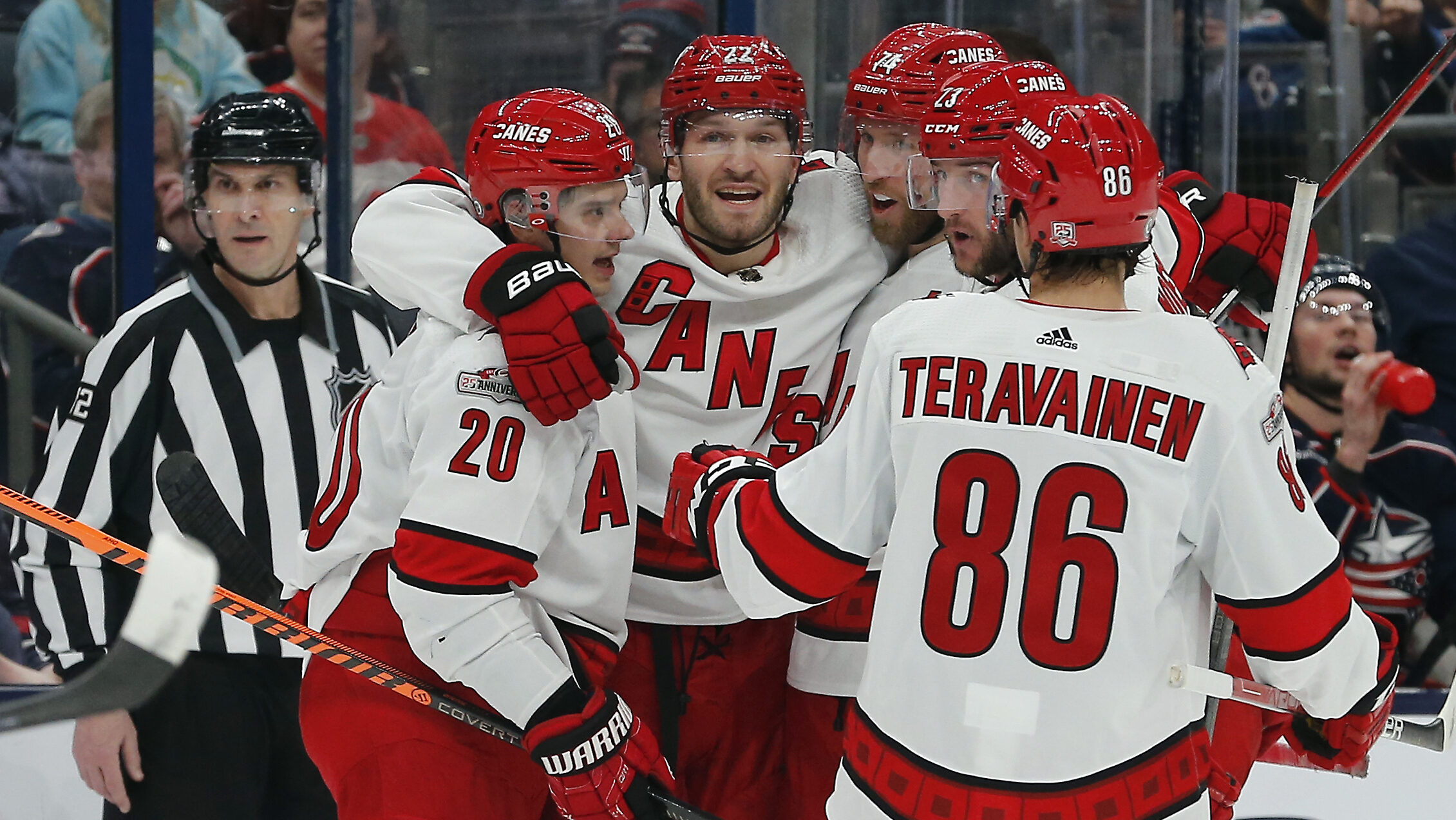 NHL: Carolina Hurricanes at Columbus Blue Jackets