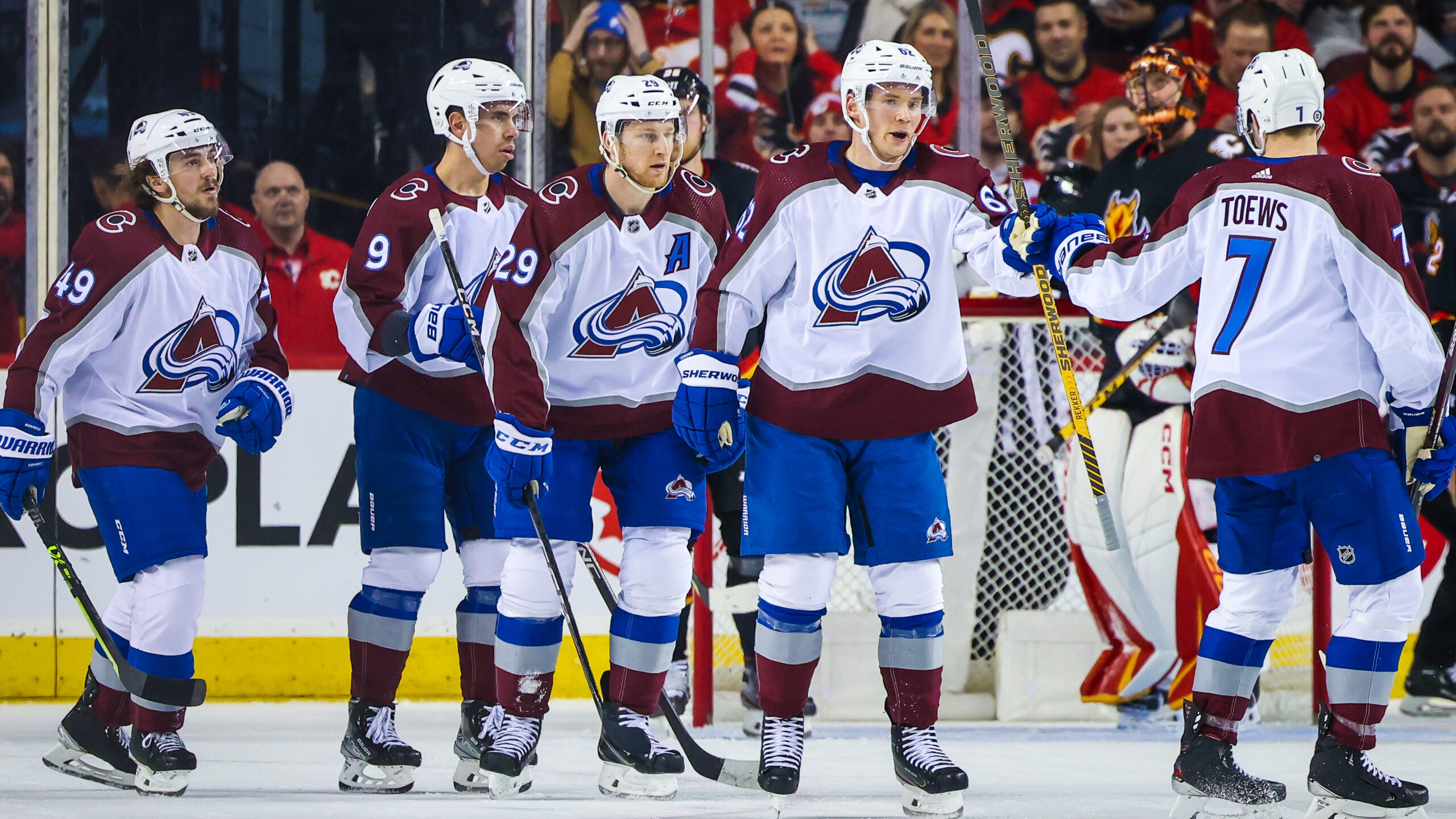 NHL: Colorado Avalanche at Calgary Flames