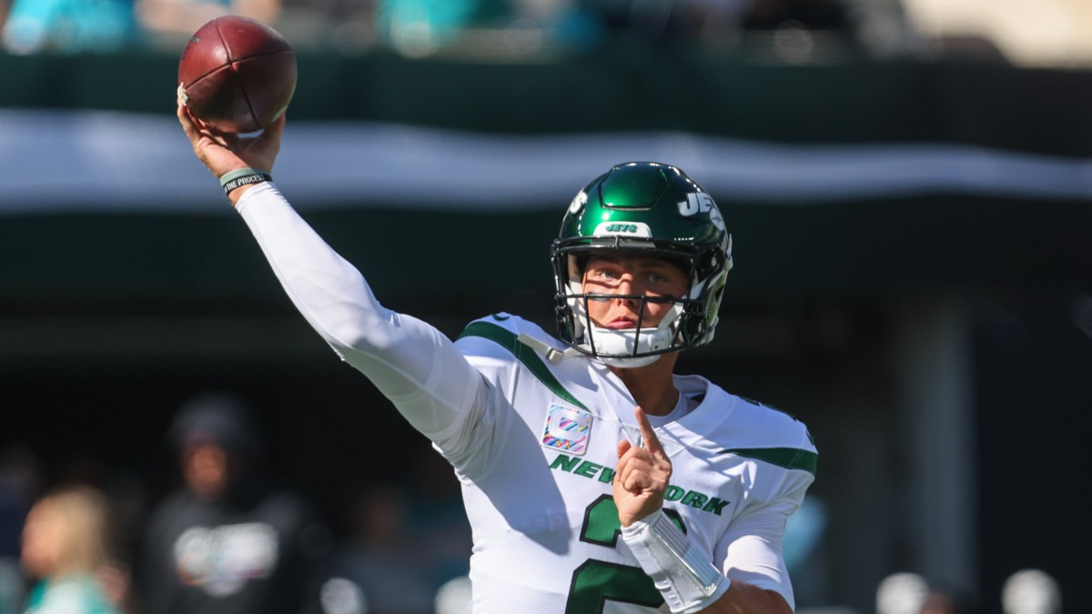 New York Jets quarterback Zach Wilson
