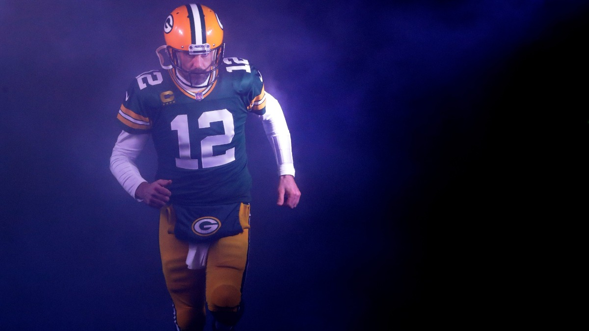 Green Bay Packers quarterback Aaron Rodgers