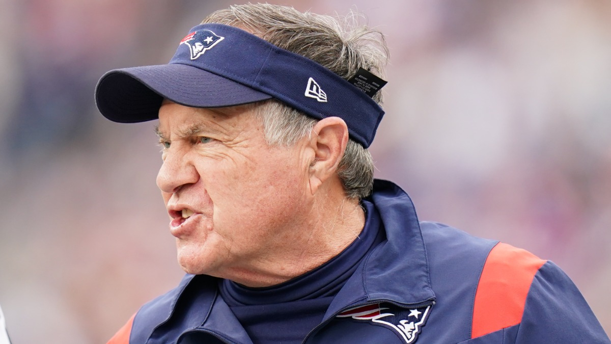 New England Patriots head coach Bill Belichick