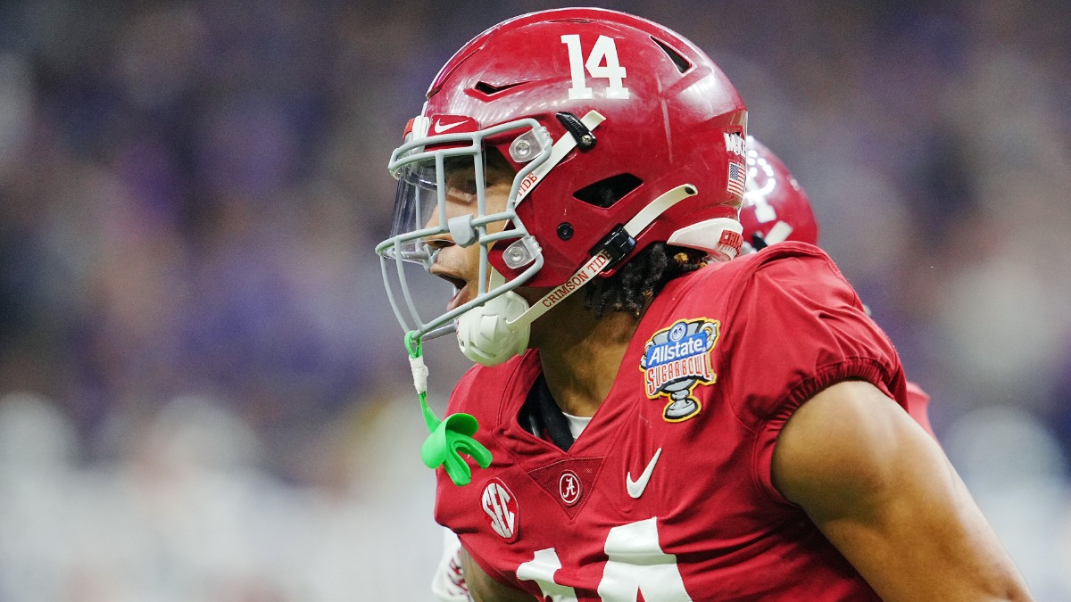 Alabama defensive back Brian Branch