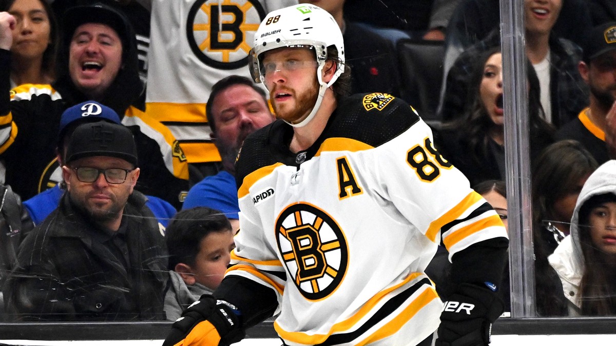 Boston Bruins right wing David Pastrnak