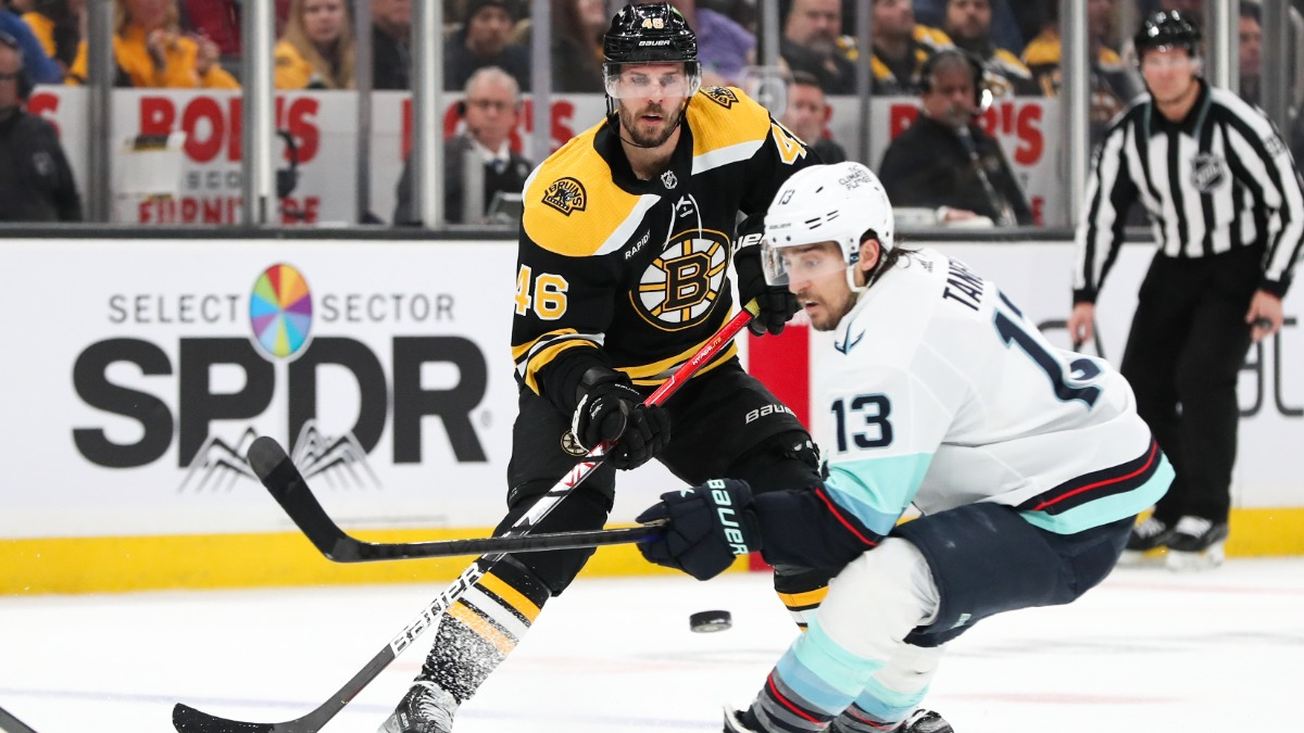 Boston Bruins center David Krejci