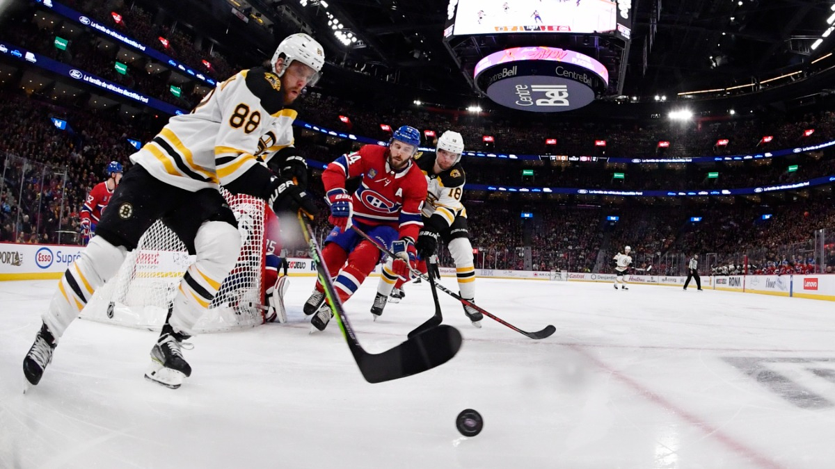 Boston Bruins forward David Pastrnak