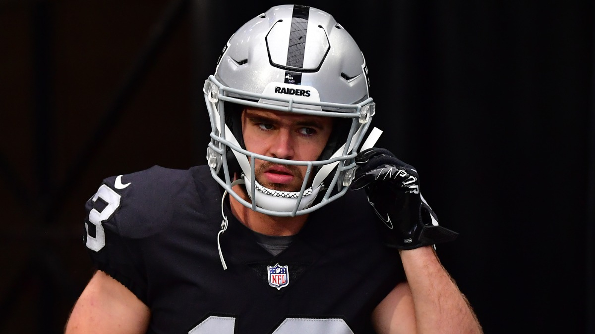Las Vegas Raiders receiver Hunter Renfrow