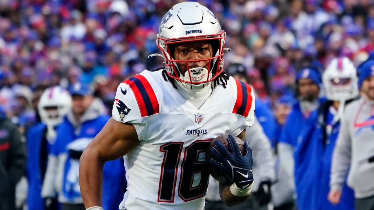 New England Patriots receiver Jakobi Meyers