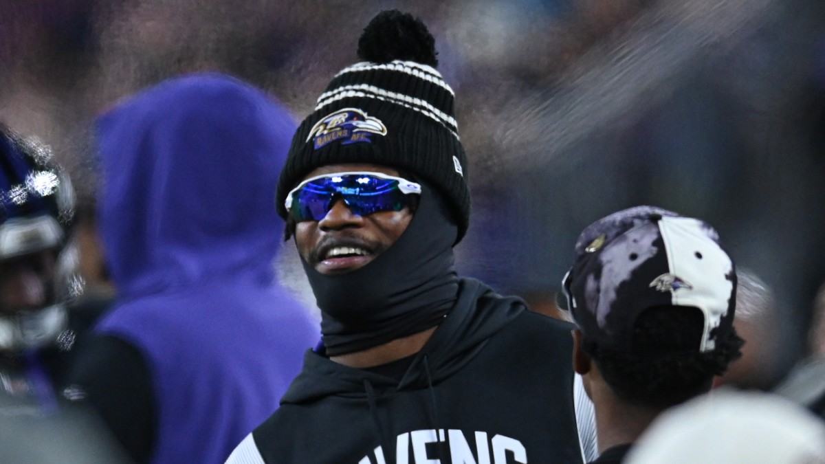 Baltimore Ravens quarterback Lamar Jackson