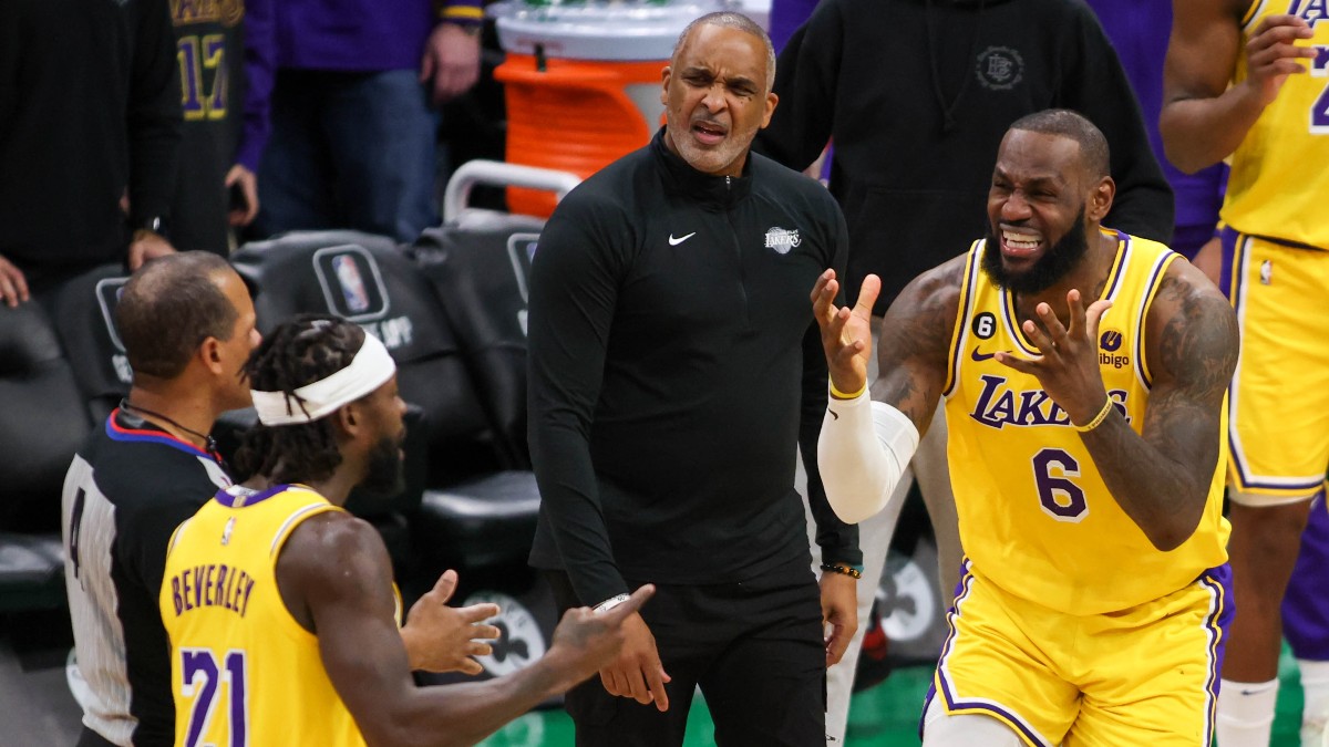 Los Angeles Lakers forward LeBron James