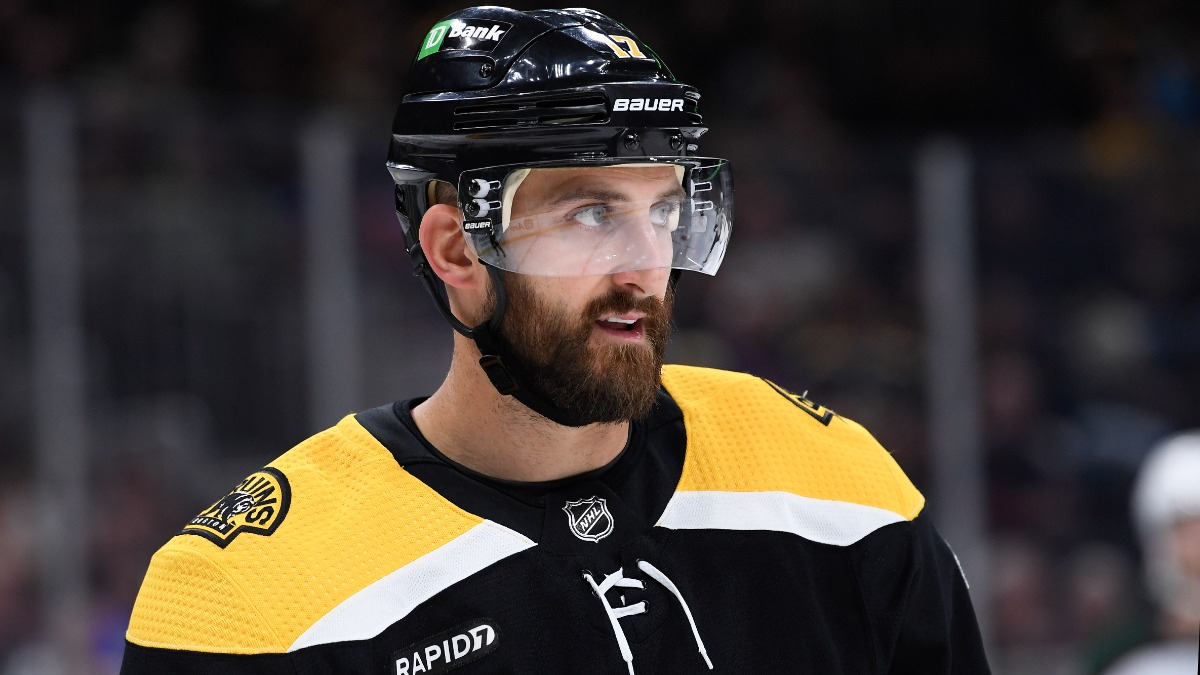Boston Bruins forward Nick Foligno