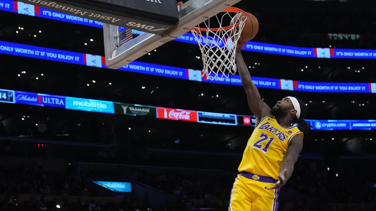 Los Angeles Lakers guard Patrick Beverley