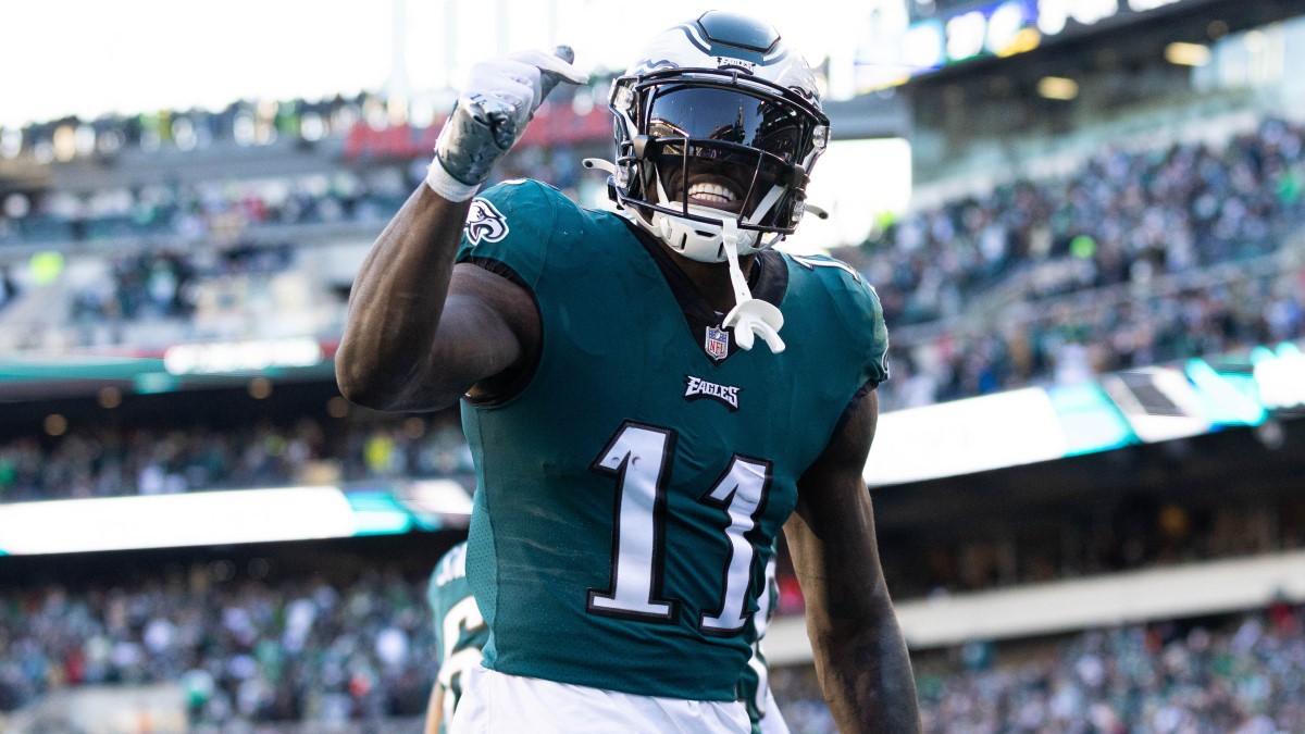 Philadelphia Eagles receiver A.J. Brown