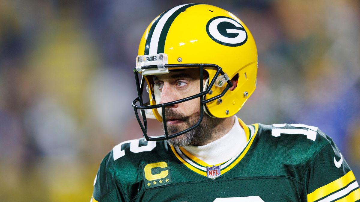 Green Bay Packers quarterback Aaron Rodgers
