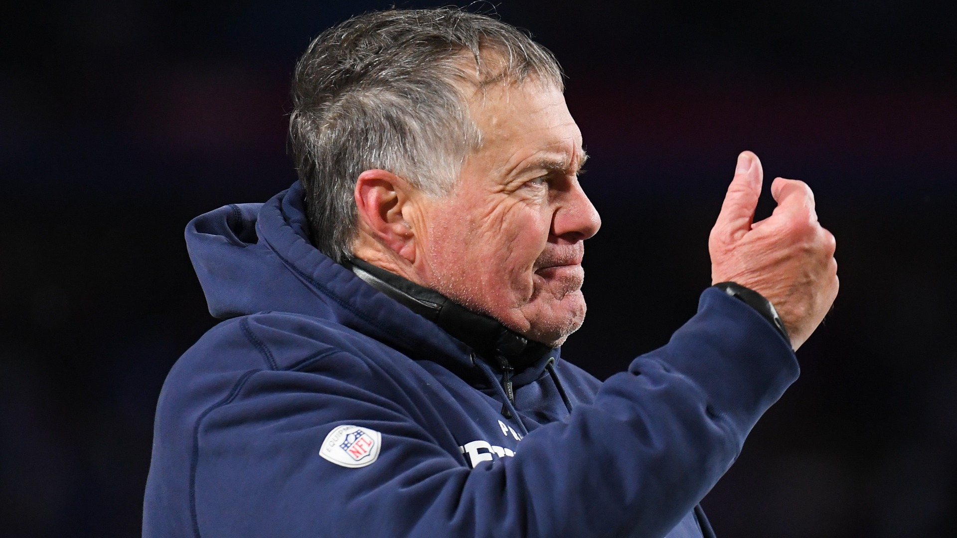 New England Patriots head coach Bill Belichick