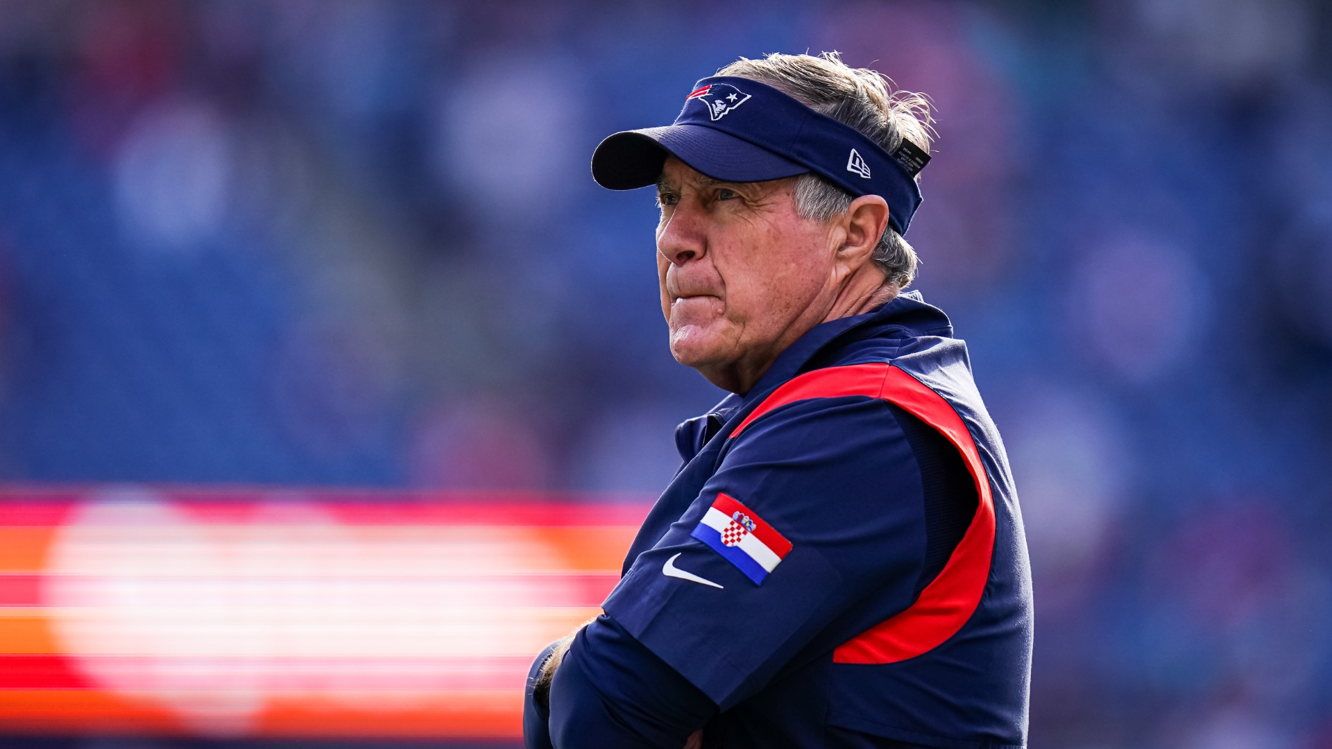 New England Patriots head coach Bill Belichick