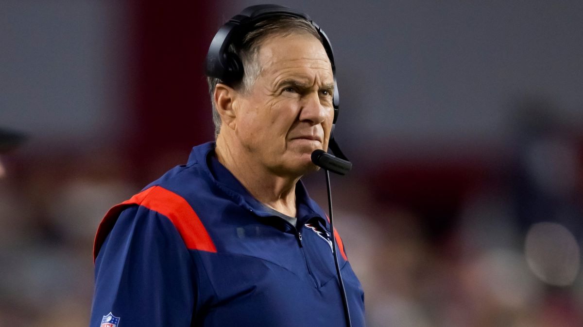 New England Patriots head coach Bill Belichick