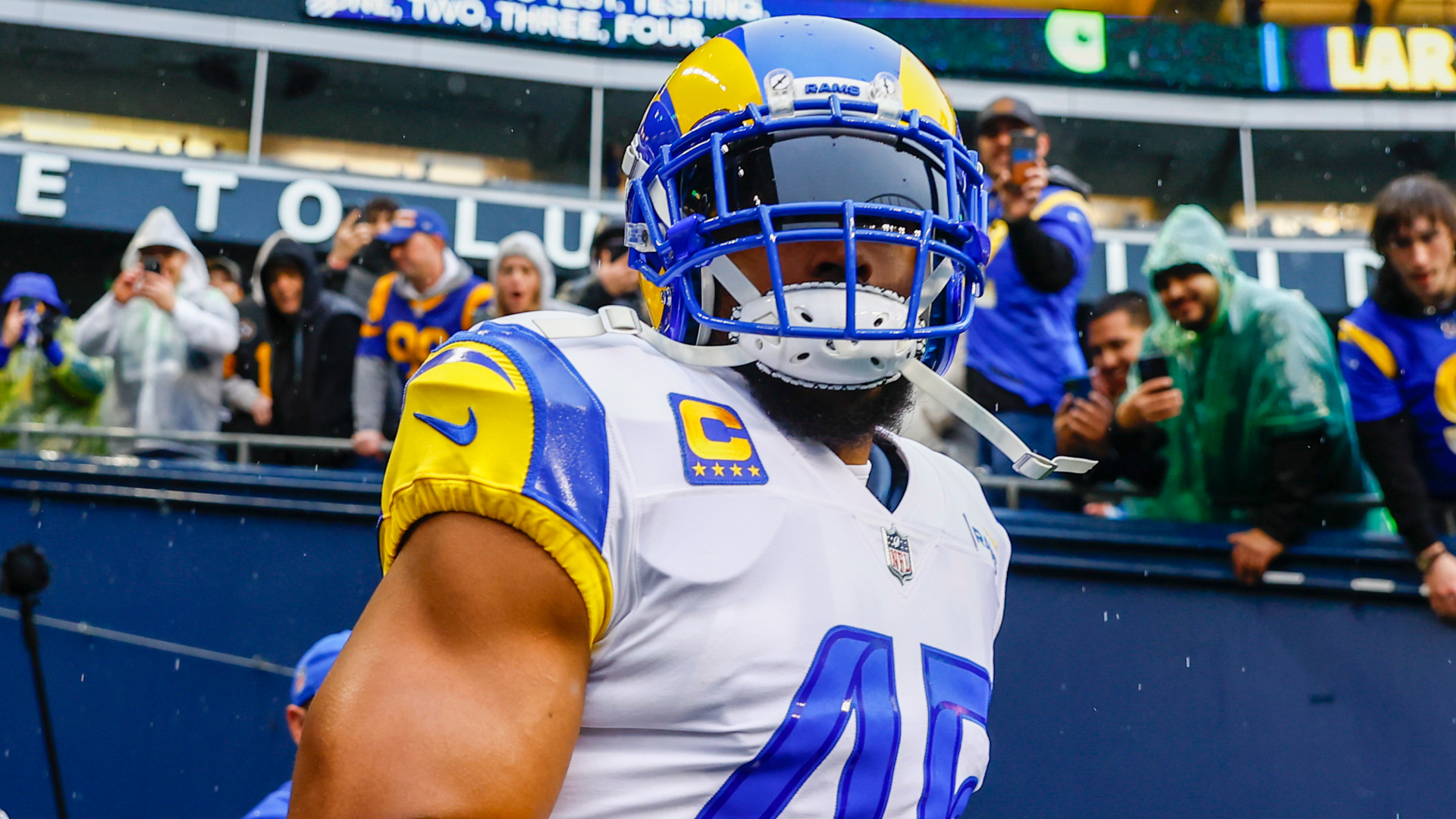 Los Angeles Rams linebacker Bobby Wagner