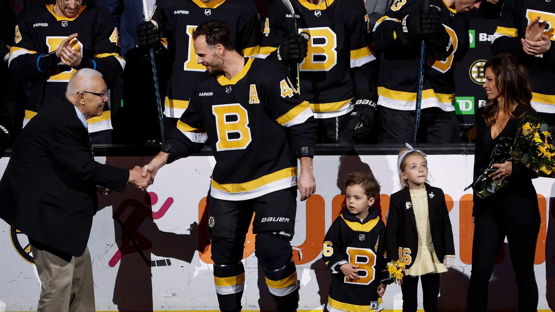 Boston Bruins center David Krejci