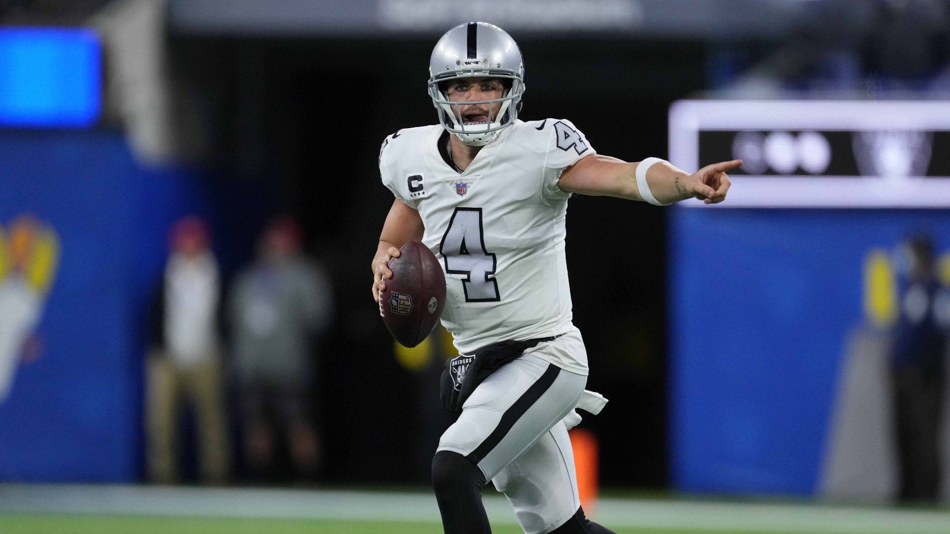 Las Vegas Raiders quarterback Derek Carr