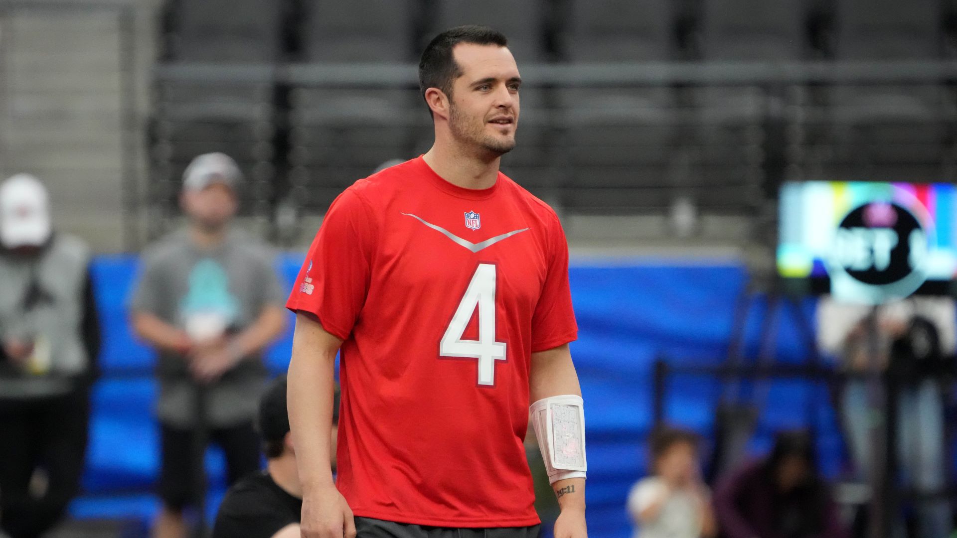 NFL free agent quarterback Derek Carr
