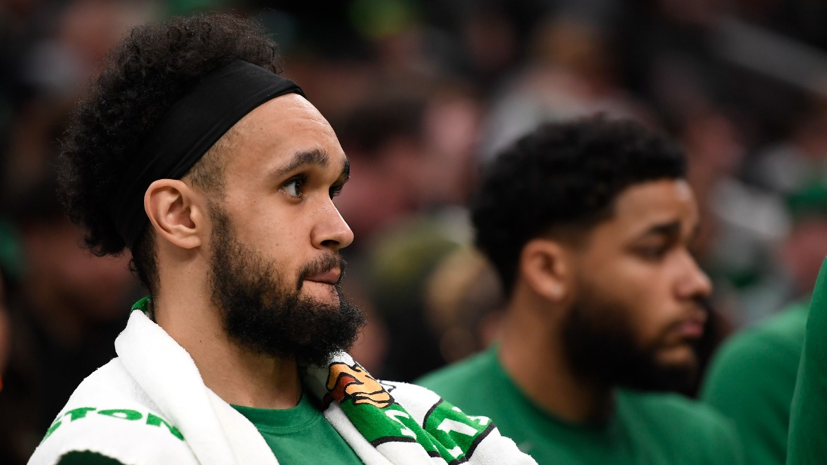 Boston Celtics guard Derrick White