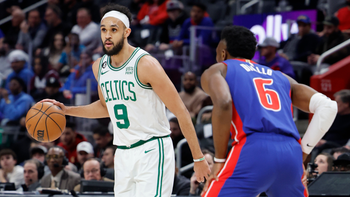 Boston Celtics guard Derrick White