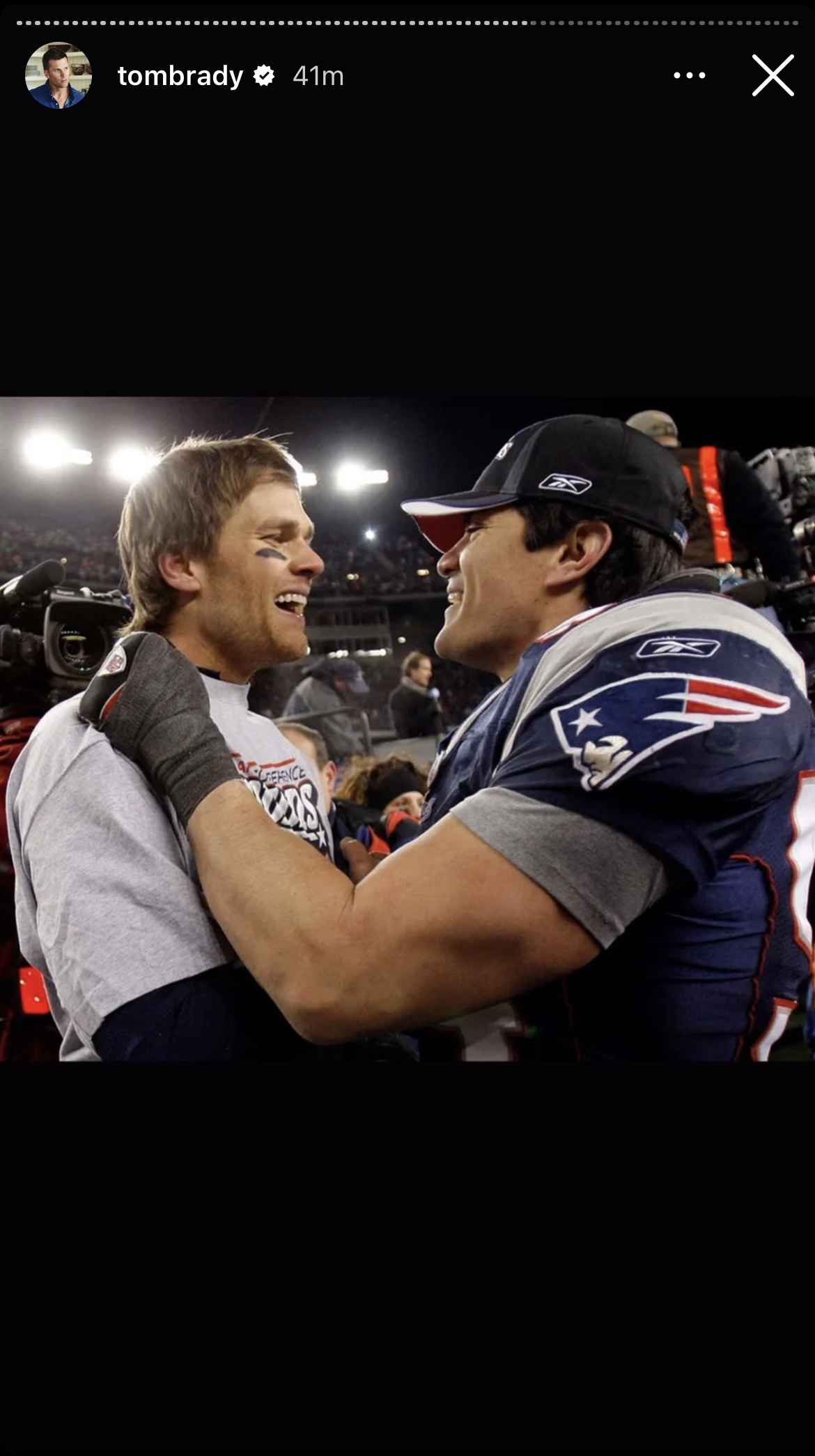 Tom Brady, Tedy Bruschi