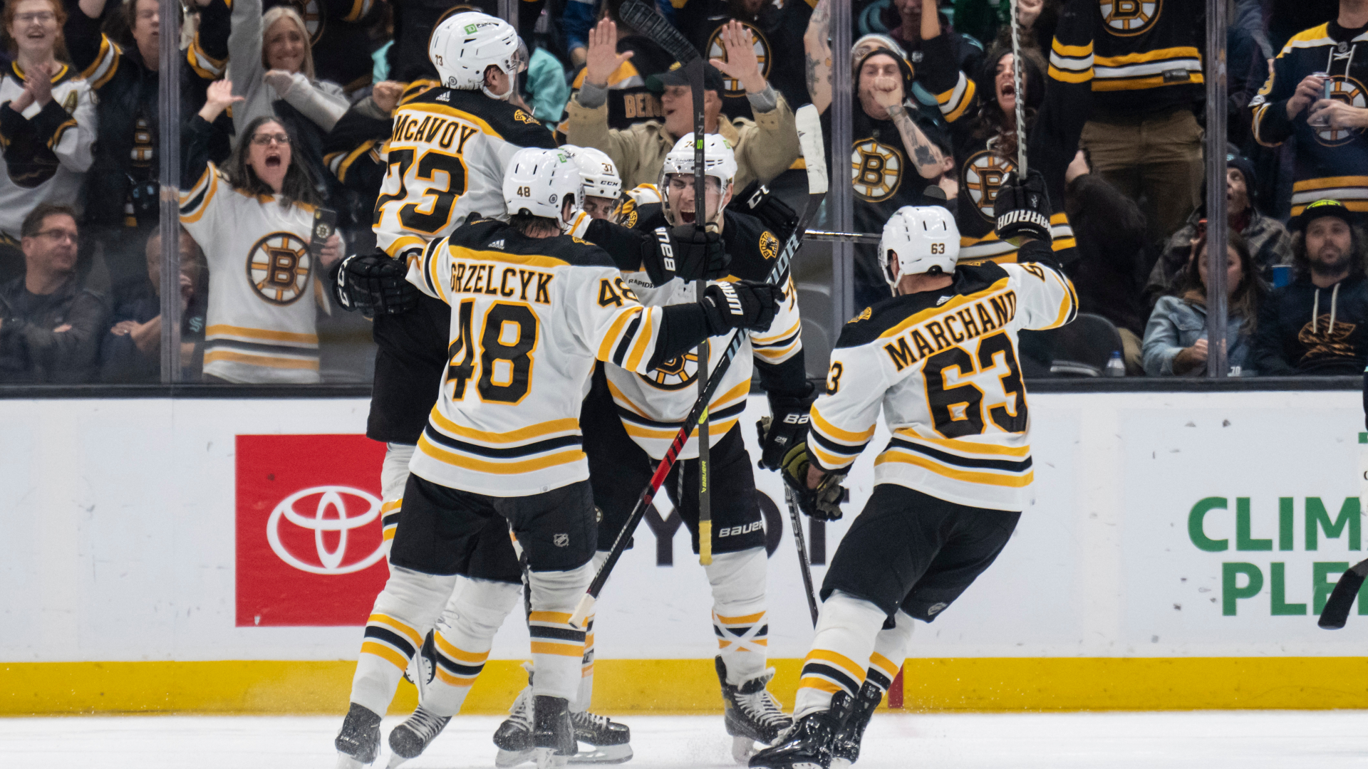 Boston Bruins forward Jake DeBrusk