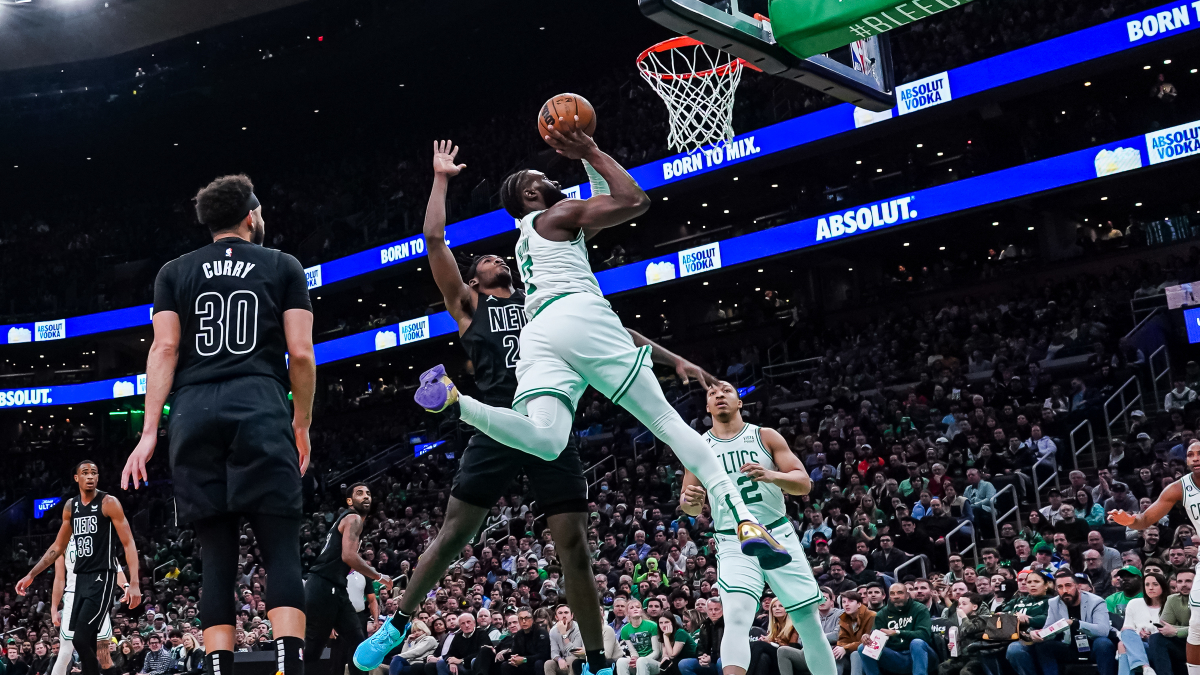 Boston Celtics guard Jaylen Brown