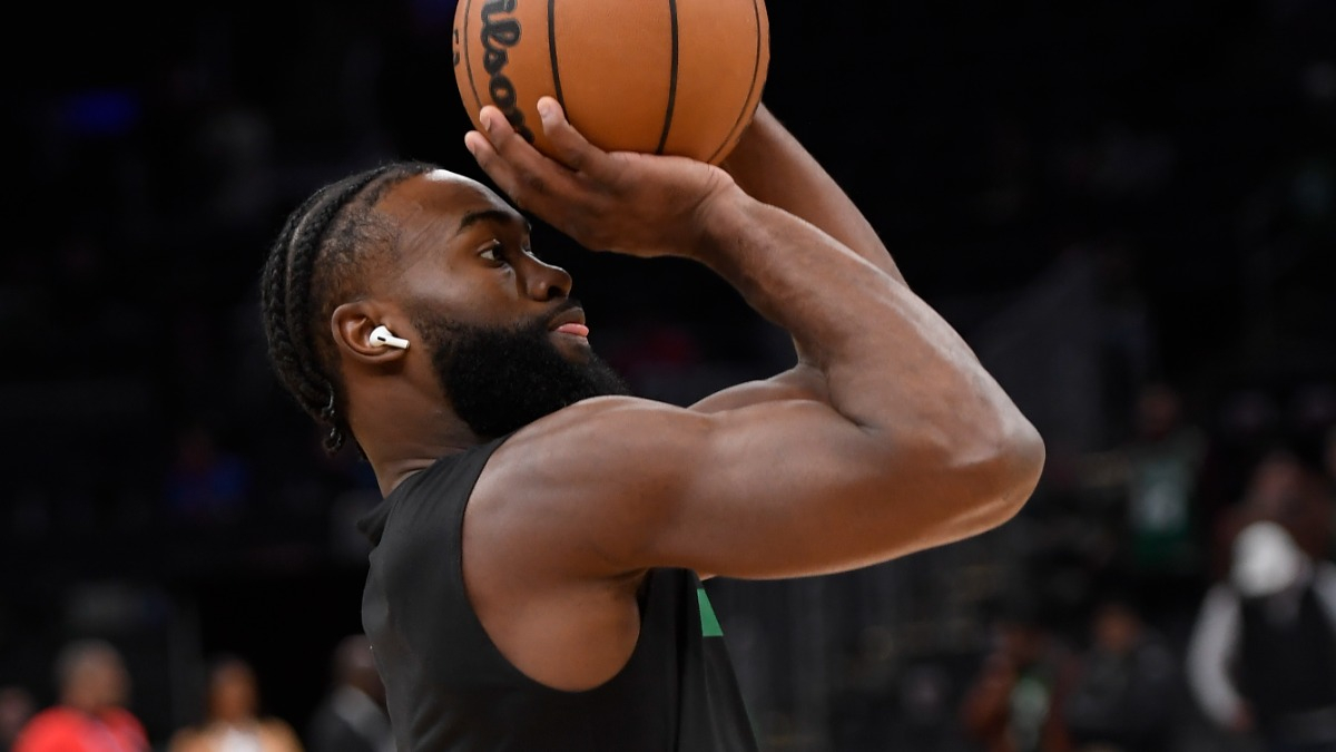 Boston Celtics guard Jaylen Brown