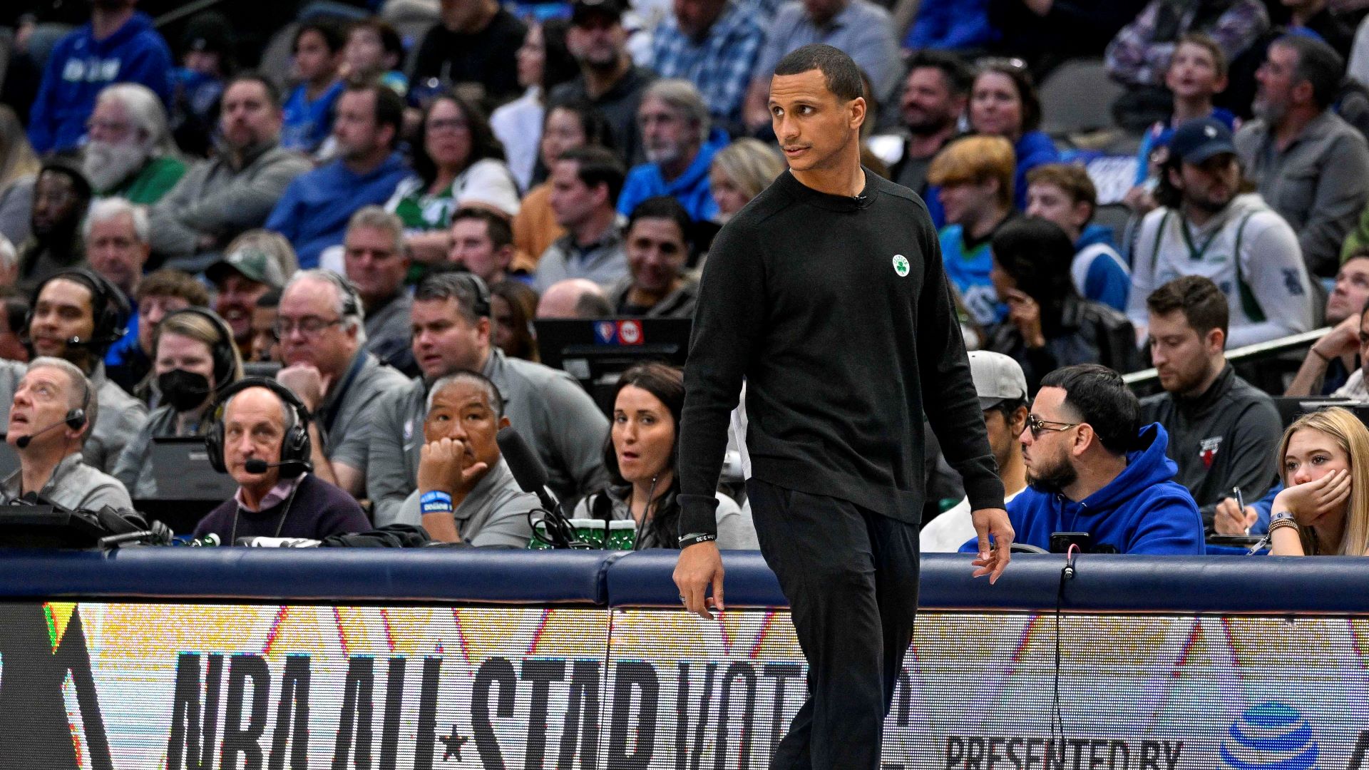 Boston Celtics head coach Joe Mazzulla