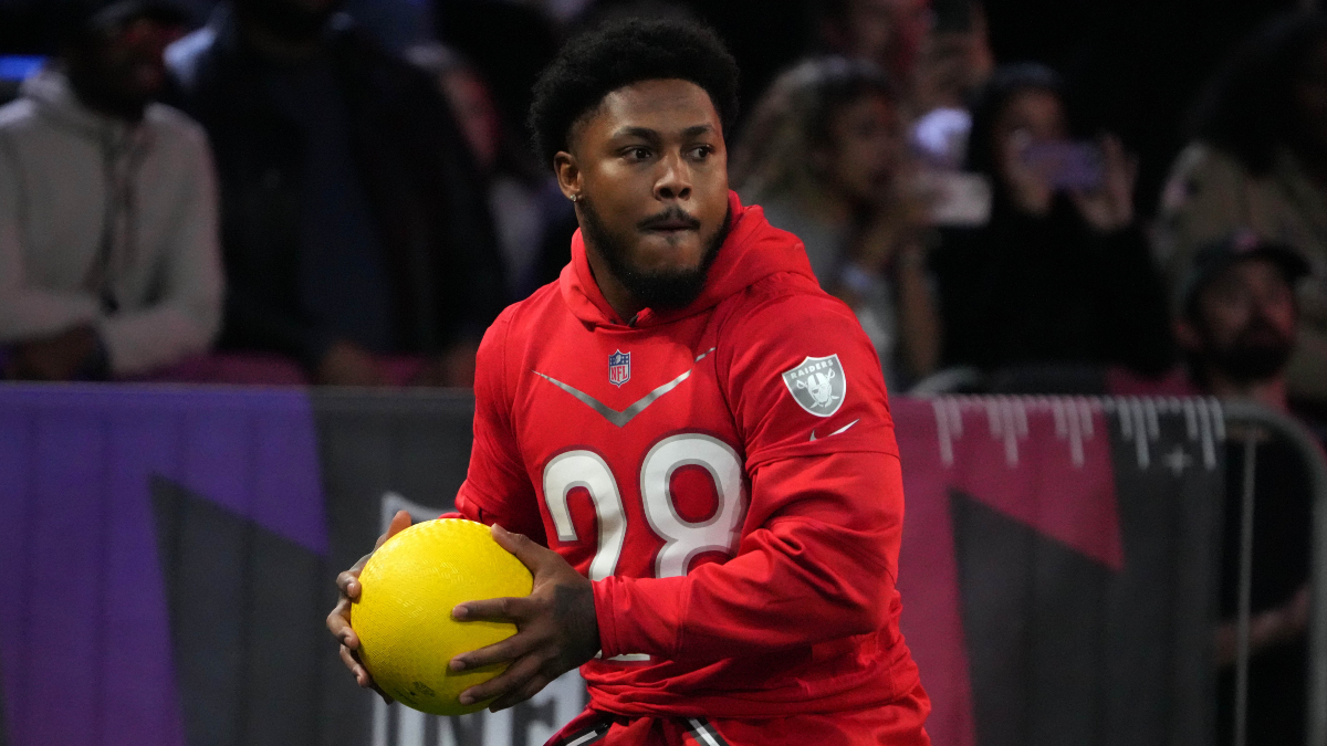 Las Vegas Raiders running back Josh Jacobs