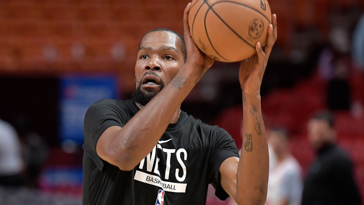 Brooklyn Nets forward Kevin Durant