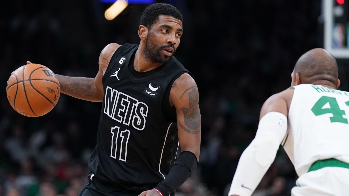 Dallas Mavericks guard Kyrie Irving
